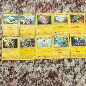 Pokemon Yellow Card Collection